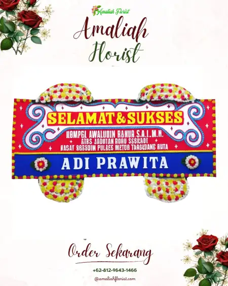 Papan Bunga Ucapan Selamat Jogoyitnan